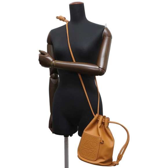 Loewe Sailor Bag Small Leather Shoulder Bag Brown - Picture 5 of 13